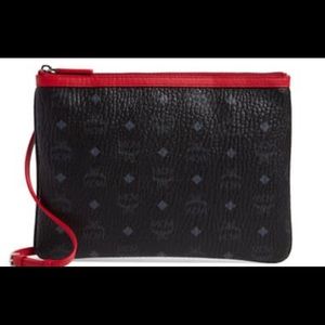 MCM Visetos Clutch Crossbody bag